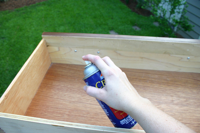 spray adhesive elmer's drawer bottom liner