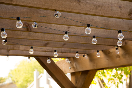 Solar Powered Moonrays Patio Lights Hanging with Cup Hooks