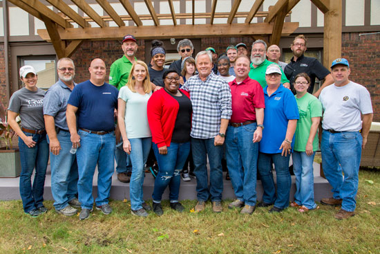 Volunteers Who Helped Launch Outreach's Manna House