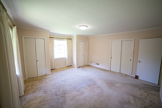 Master Bedroom View from Bathroom Door