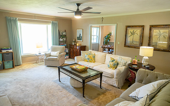 Looking into Living Room from Hallway