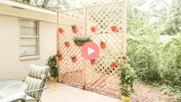 Completed Privacy with Lattice DIY Project