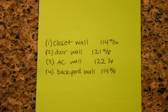 easy way to remember measurements for crown molding key guide on green paper