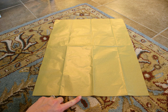 Showing Which Edge to Fold Along