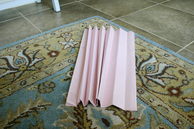 Tissue Paper with Accordion Folding