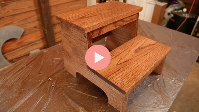 How To Build A Diy Step Stool 1187