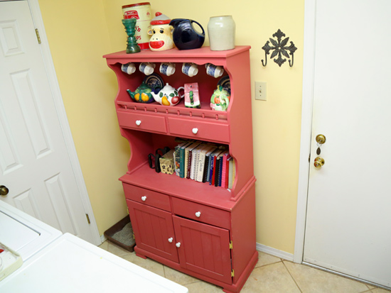 Pink Hutch Before Upcycling