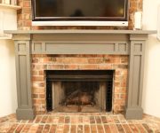 Shaker-Style Fireplace Mantel How To Plans