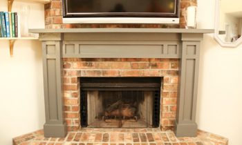 Shaker-Style Fireplace Mantel How To Plans