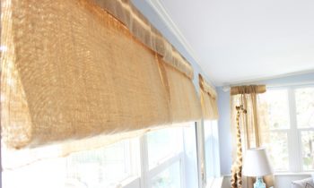 How To Make Roman Shades From Table Runners