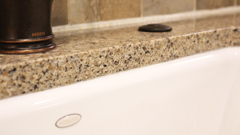 Easy Way To Clean Moldy Caulk And Keep, Replace Seal Between Sink And Countertop
