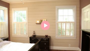 Installing a Shiplap Accent Wall