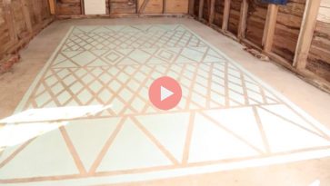 How To Paint Garage Floor Like A Rug