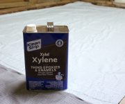 Xylene Used to Strip Sealer from Concrete