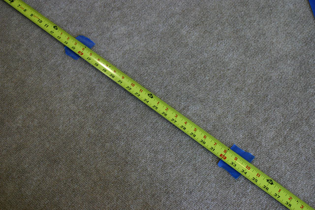 Painter's Tape at 16 and 32 Inches