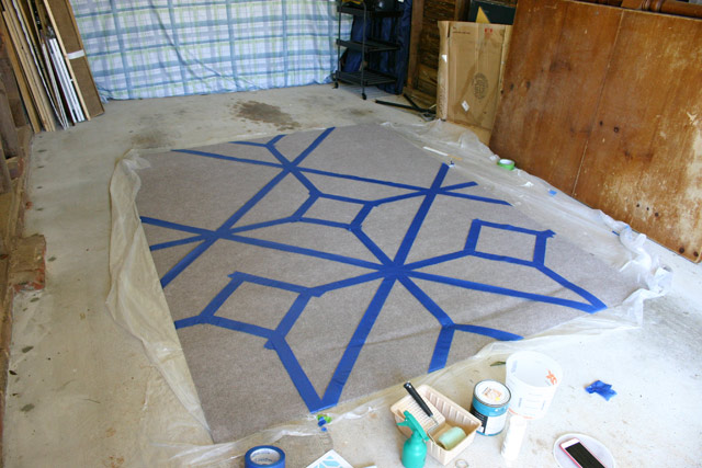 Working My Way Around the Rug with Painter