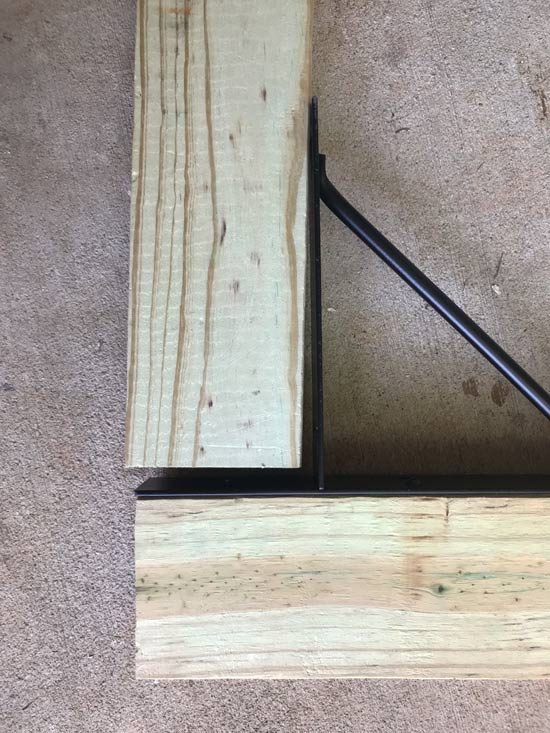 Attaching 2x4 to Height of Gate