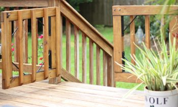 Building Gate for Wooden Deck