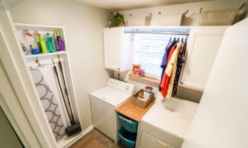 Small Laundry Room Makeover Facelift Complete
