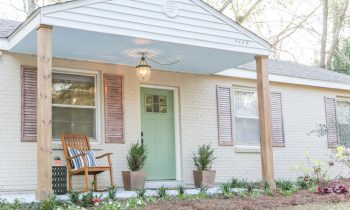 Painting Brick House for Cozy Curb Appeal