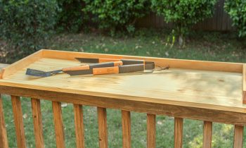 How To Build a Wood Serving Tray for Deck Entertaining