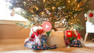 DIY Concrete Christmas Tree Stand Video