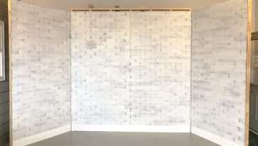 Faux Brick Accent Wall How To Video