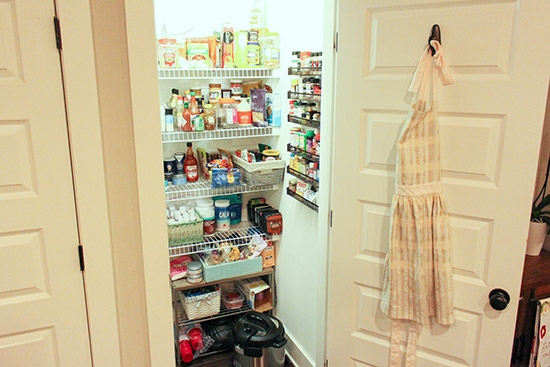 Wire Pantry Closet Before Updates Makeover